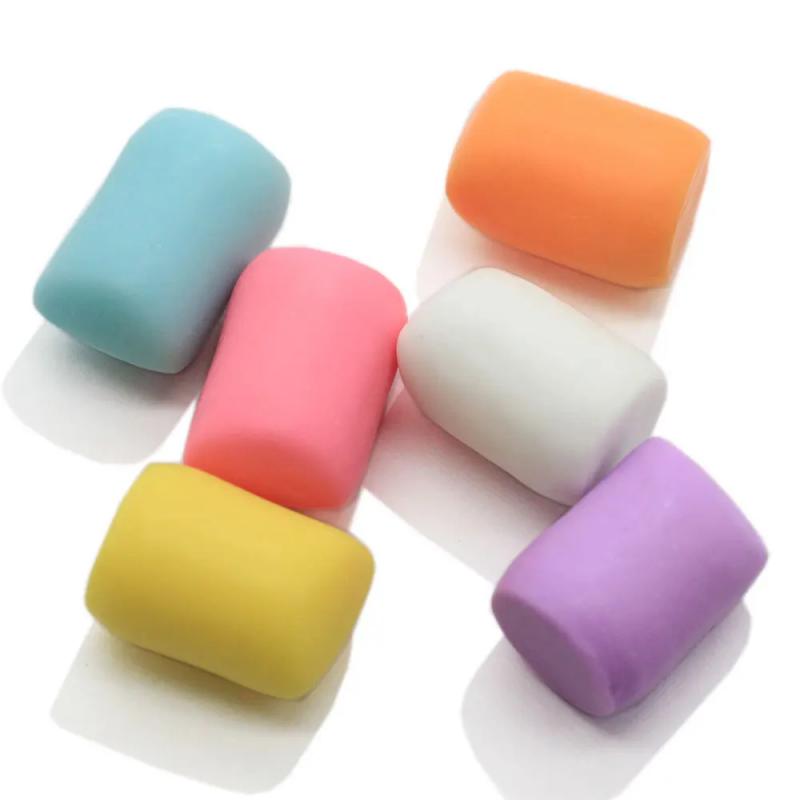 Home Decor From Clay - Simulation Fake Marshmallow Dessert Model Made