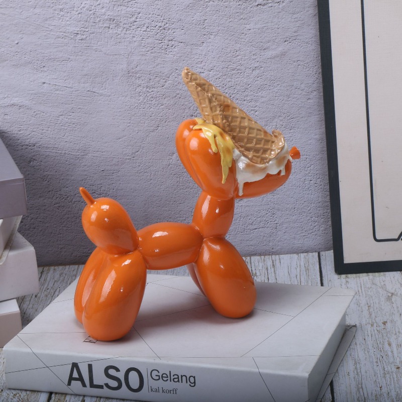 Home Decor Enthusiast - Creative Balloon Dog Statue Modern Pop