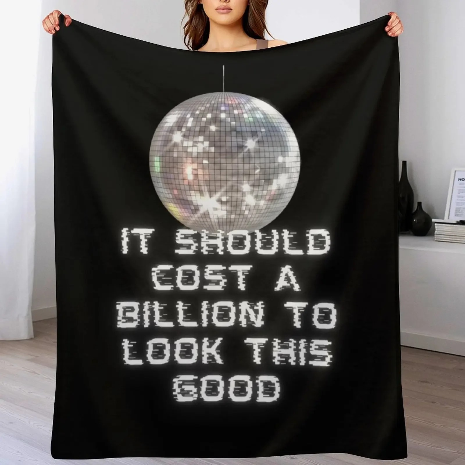 Home Decor Quotes Ideas - Disco Ball Blanket, 