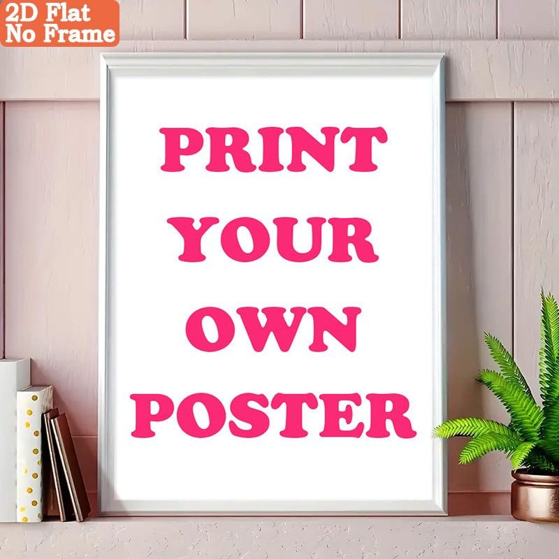 Home Decor On Wall - Custom Frameless Photo Canvas Printing Print