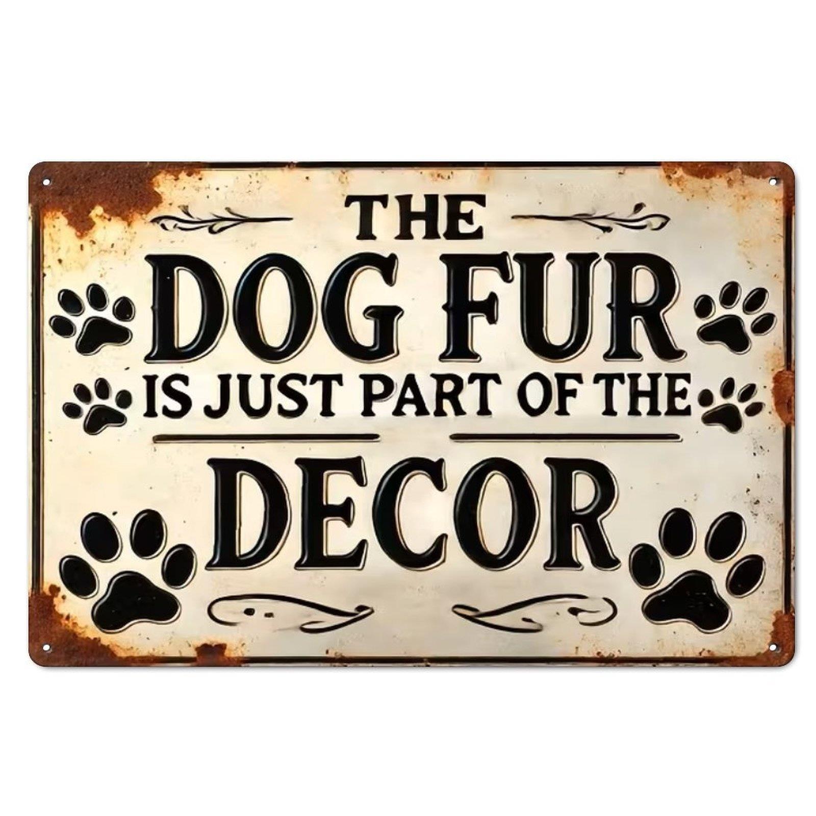 Home Decor Theme - 1Pc 2D Flat Pet‑Themed Wall Decor