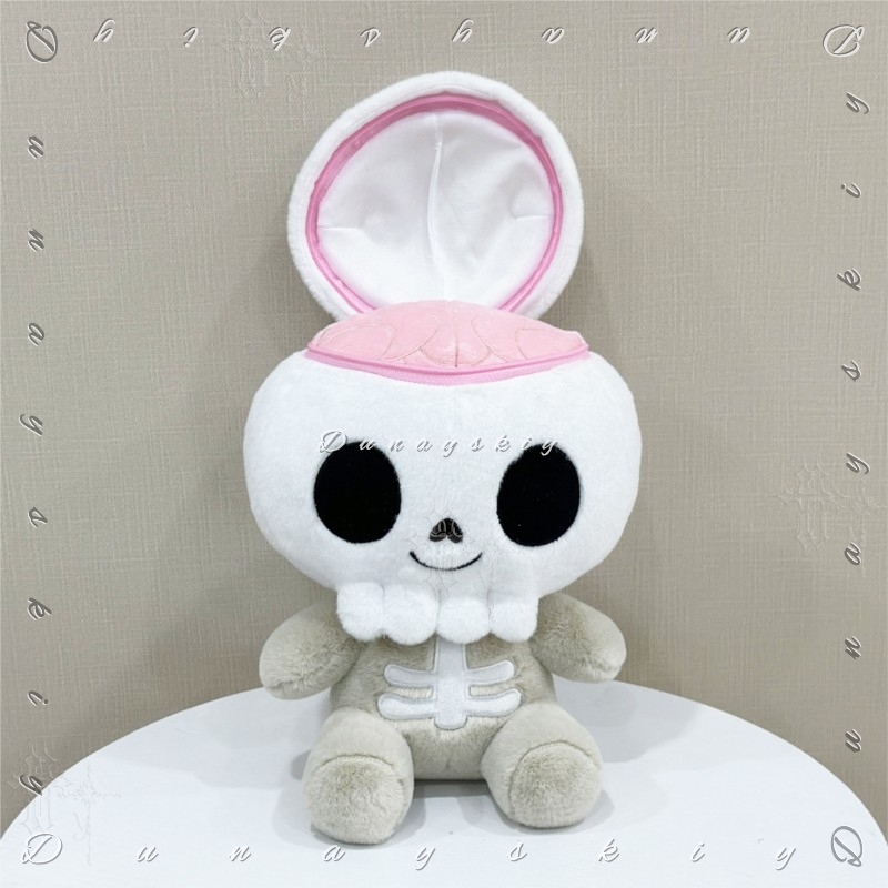 Home Decor Theme - Halloween Horror Skull Plush Toy With