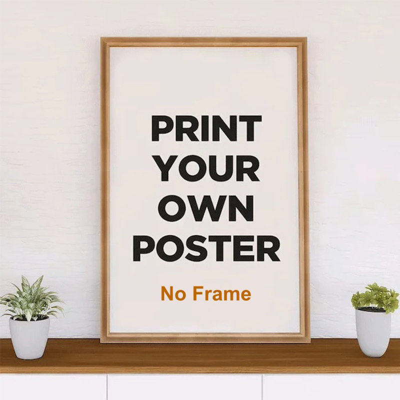 Home Decor Aesthetic - 1pc Customized Portrait Landscape Poster Printing