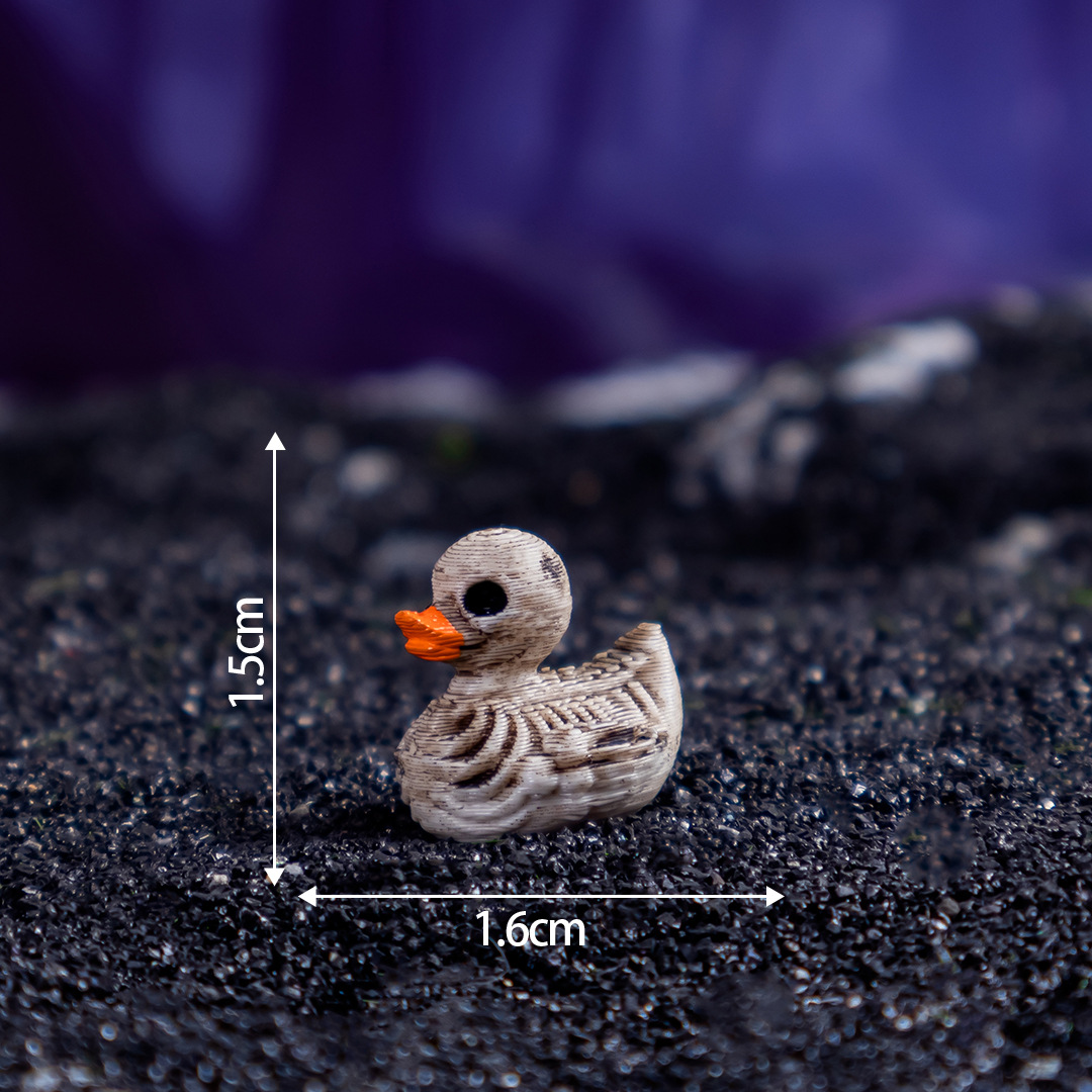 Home Decor Resin - Gothic Skull Ducks Resin Ornament Figurines