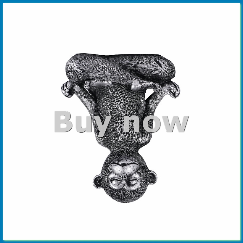 Home Decor Resin - Meditating Monkey Statue Resin Yoga Buddha