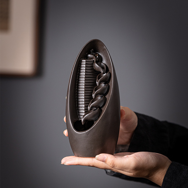 Purple Sand Lotus Leaf Lotus W - Home Decor From Clay 评论和价格