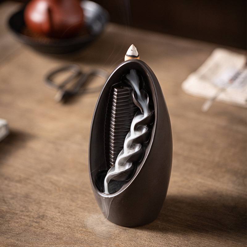 Purple Sand Lotus Leaf Lotus W - Home Decor From Clay 评论和价格