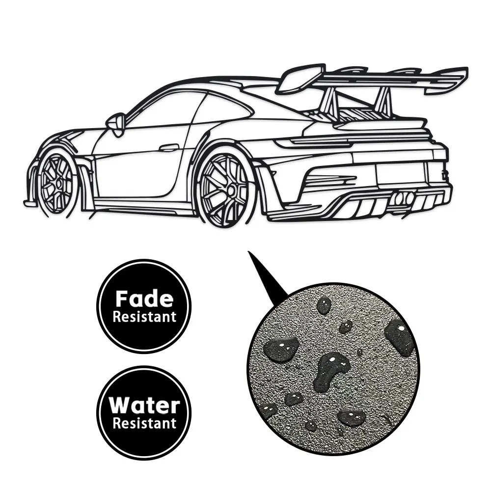 1pc Supercar Metal Wall Art -  - Home Decor Enthusiast 评论和价格