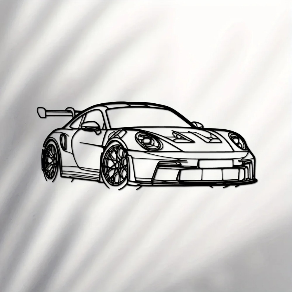 1pc Supercar Metal Wall Art -  - Home Decor Enthusiast 评论和价格