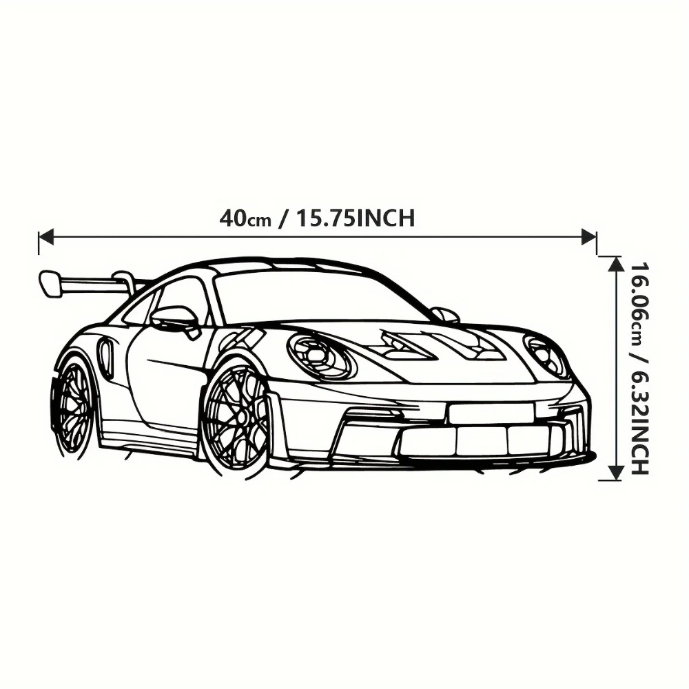 1pc Supercar Metal Wall Art -  - Home Decor Enthusiast 评论和价格