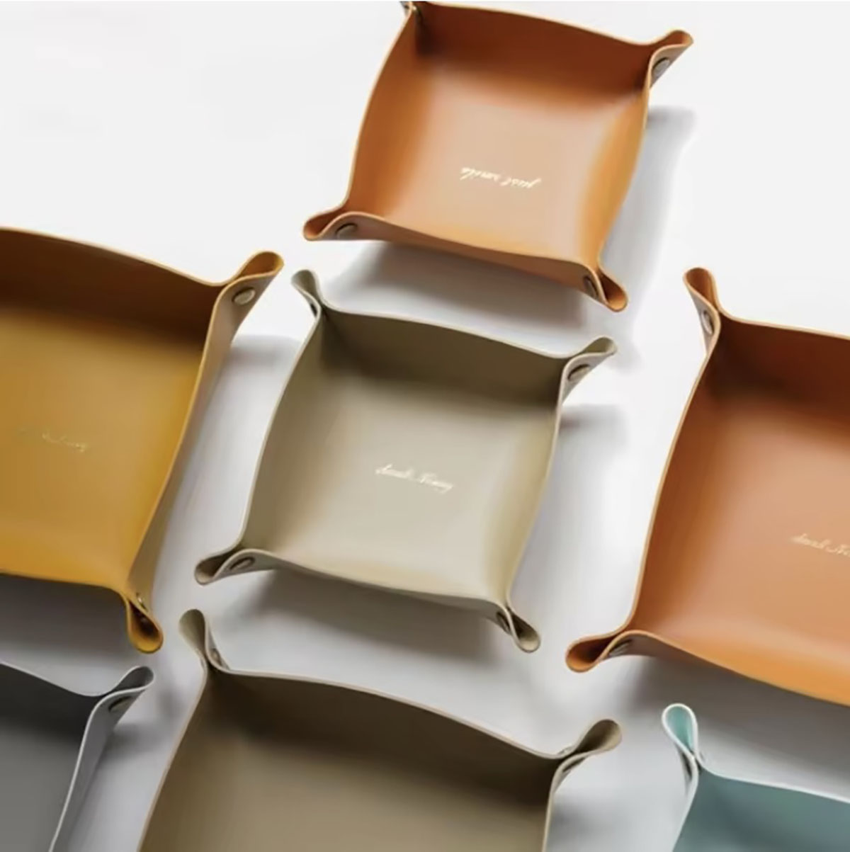 Nordic Style Leather Storage T - Home Decor Japandi 评论和价格