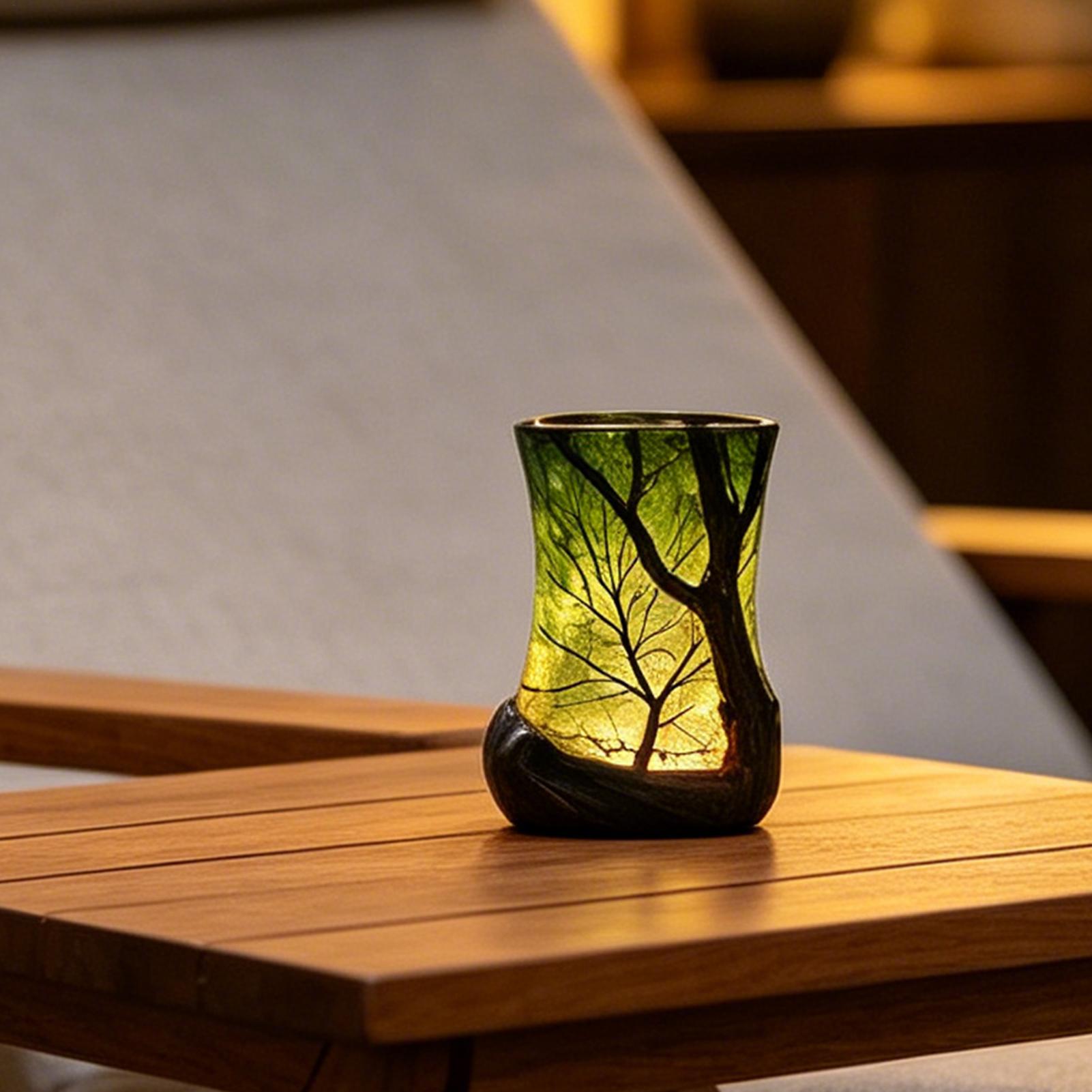 Bedside Table Lamp Forest Nigh - Home Decor Lighting 评论和价格