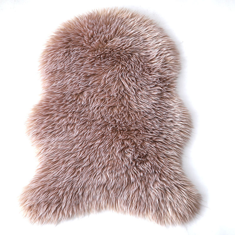 Soft Fur Artificial Sheepskin  - Cowhide Rug Faux 评论和价格