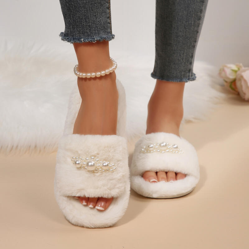 Elegant White Fluffy Fur Indoo - Home Decor White 评论和价格