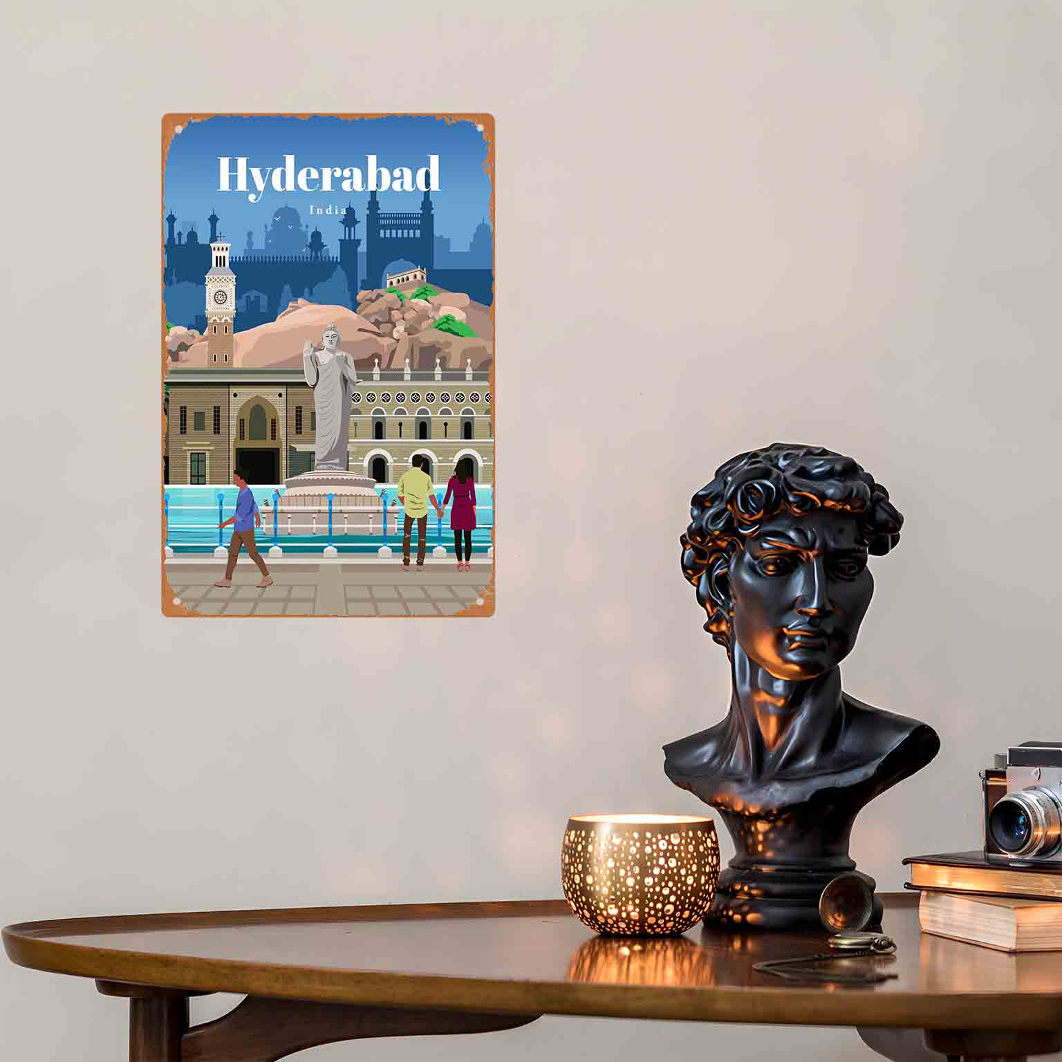 2D FLAT 1pc Hyderabad India Ci - Home Decor Hyderabad 评论和价格