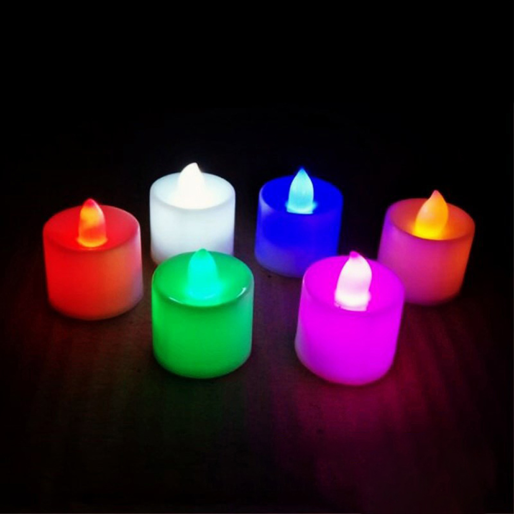 12pcs Mini LED Candle Lights,  - Home Decor White 评论和价格
