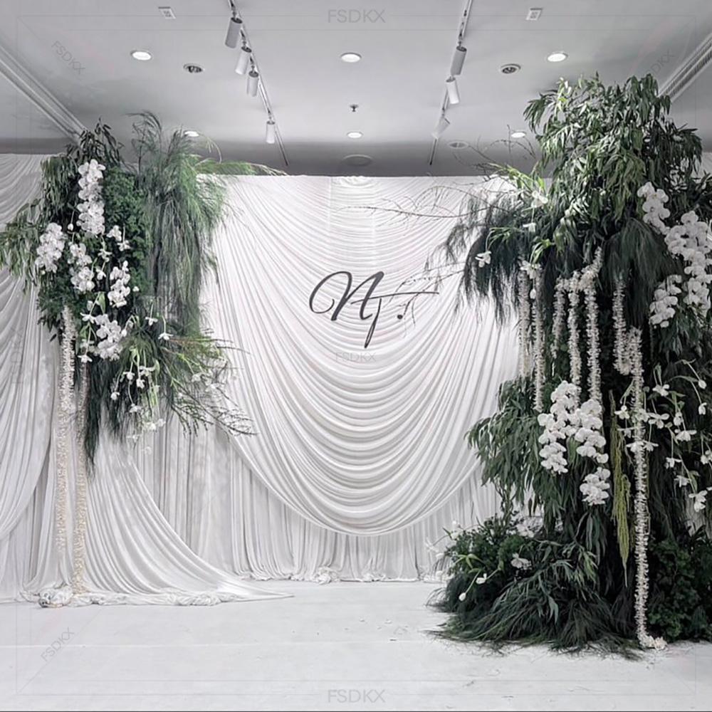 FSDKX Cheap White Ice Silk Clo - Home Decor White 评论和价格