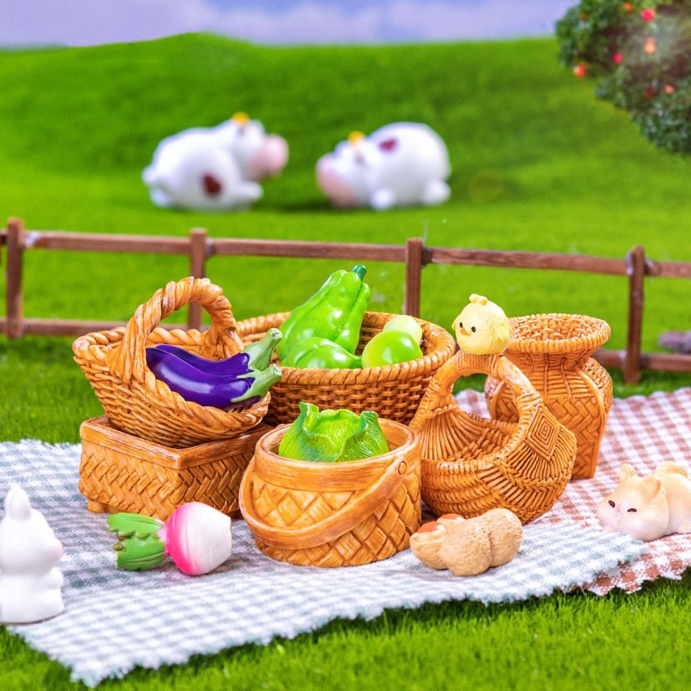 2pcs 1/12 Dollhouse Rattan Fra - Home Decor Rattan 评论和价格