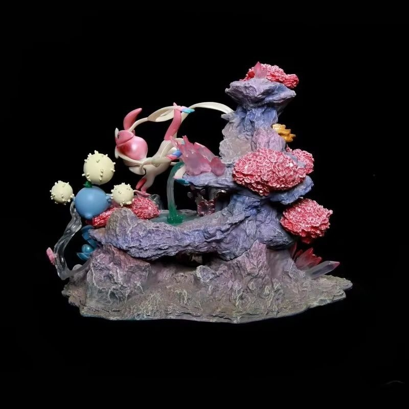 Gk Figure Sylveon Shroomish Cl - Home Decor Resin 评论和价格