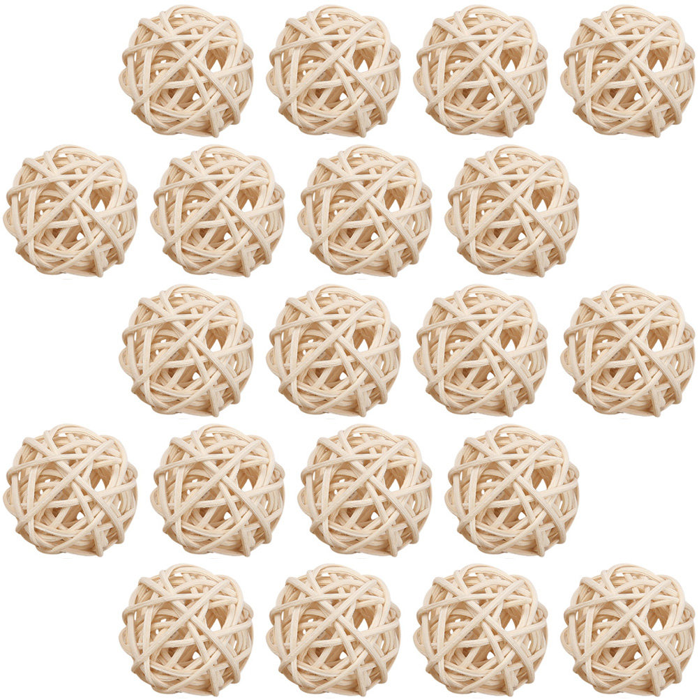 20Pcs Aromatherapy Rattan Ball - Home Decor Rattan 评论和价格