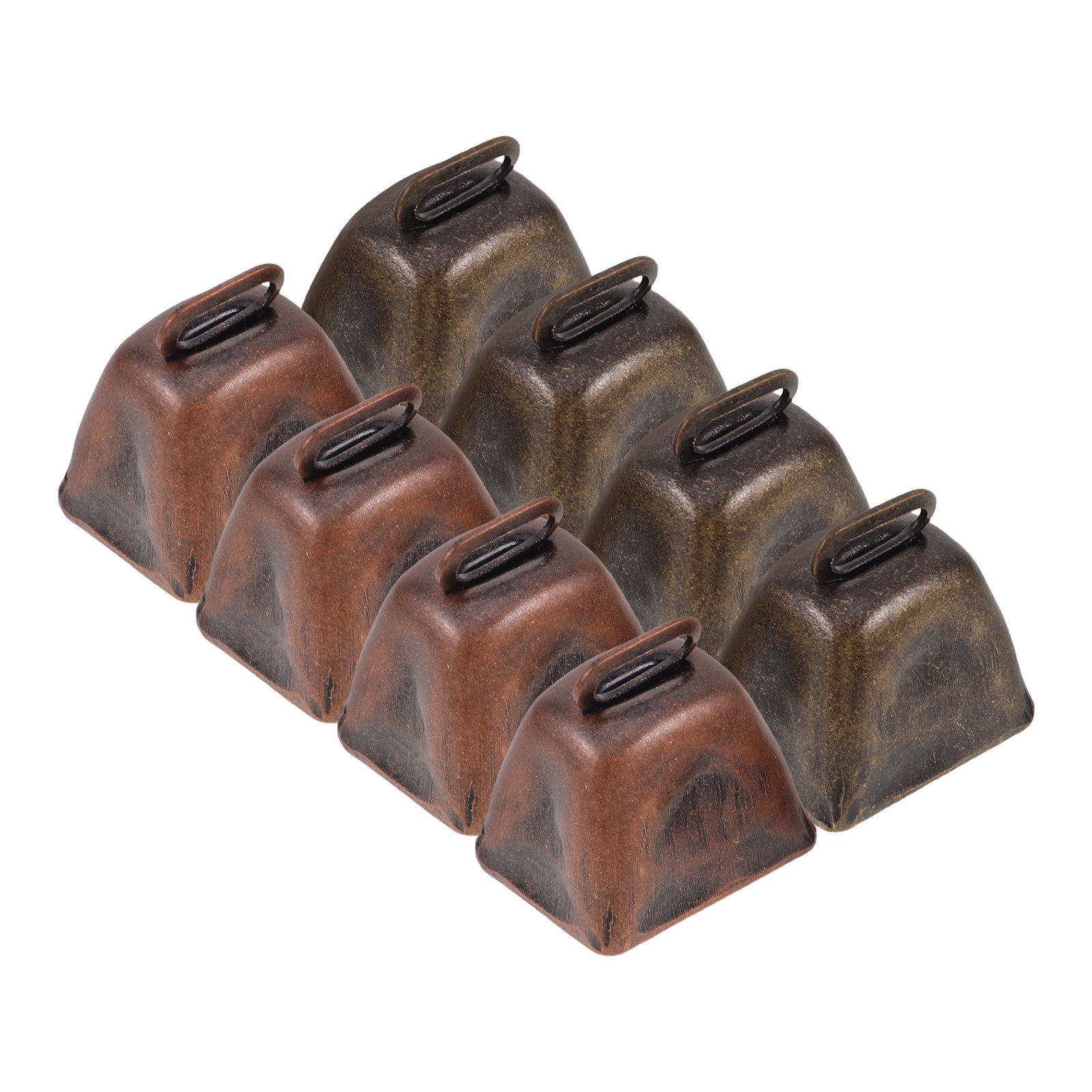 8Pcs Mini Vintage Metal Cow Be - Home Decor Event 评论和价格