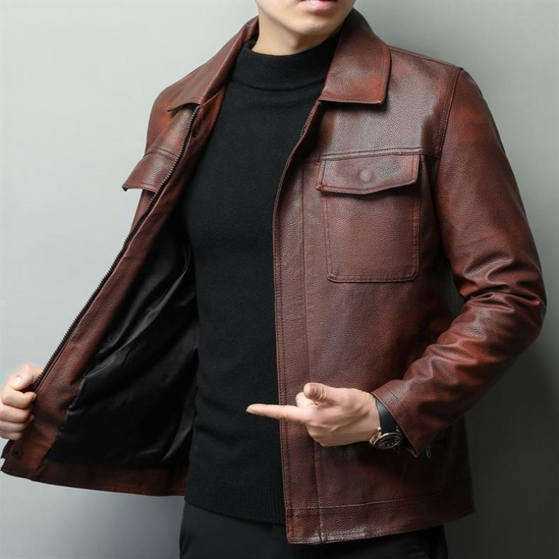 Vintage Brown Cowhide Leather  - Cowhide Rug Faux 评论和价格