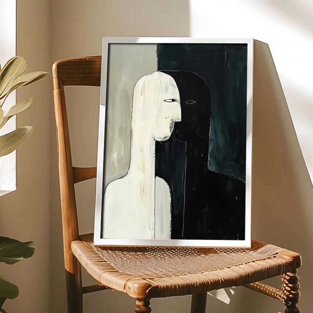 Dark Paintings Art Design Post - Home Decor Design Ideas 评论和价格