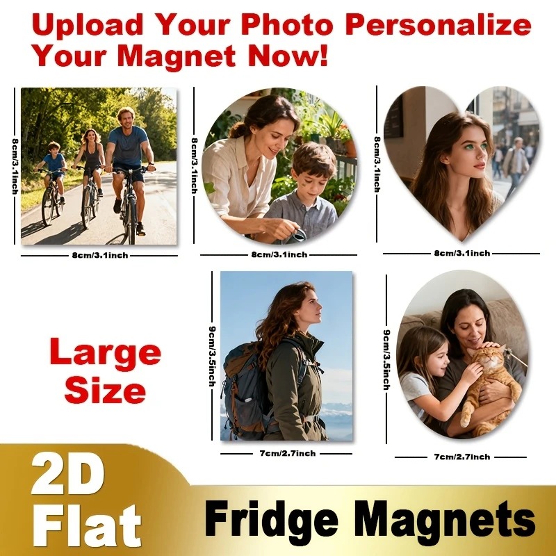 Custom Photo Fridge Magnet 2D  - Home Decor Painting 评论和价格