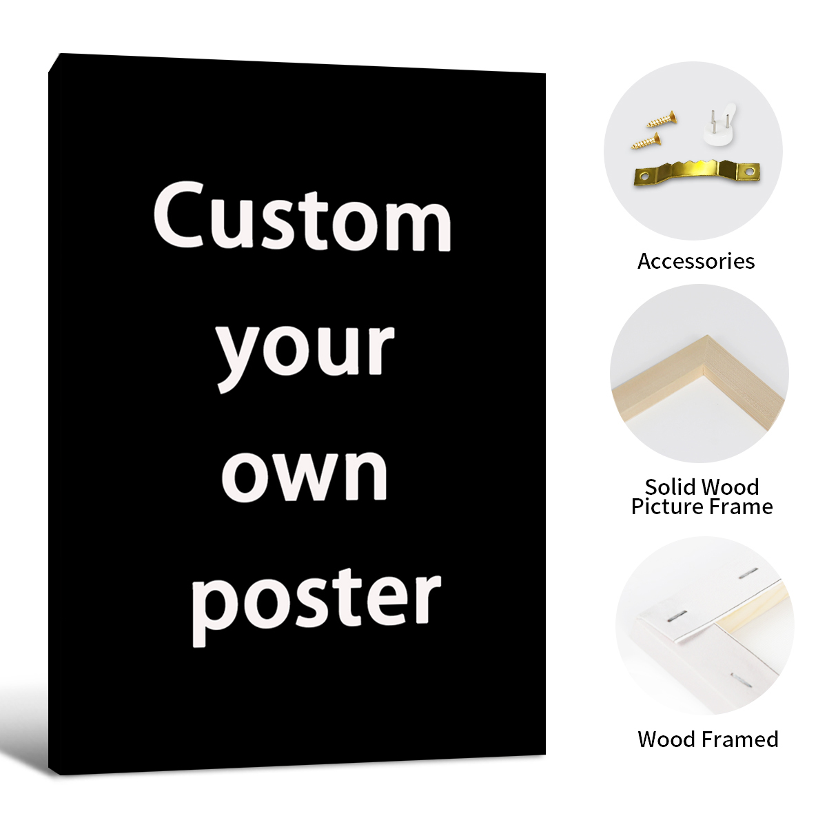 Custom posters framed wall art - Home Decor Aesthetic 评论和价格