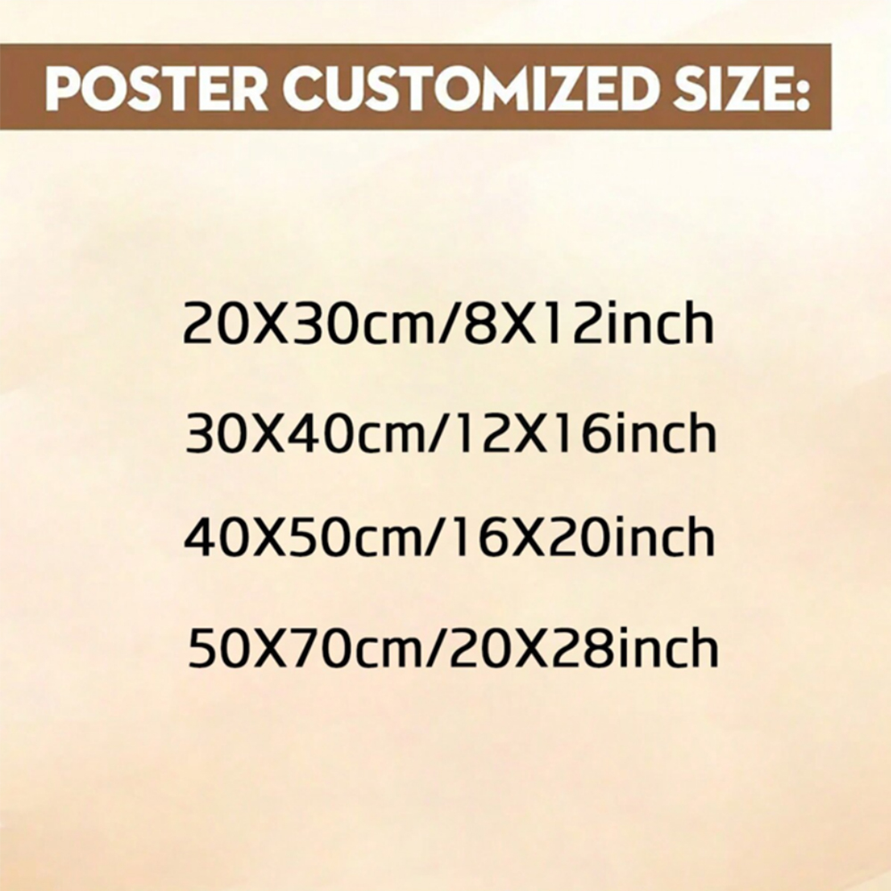 1pc Frameless Personalize Cust - Home Decor Japandi 评论和价格