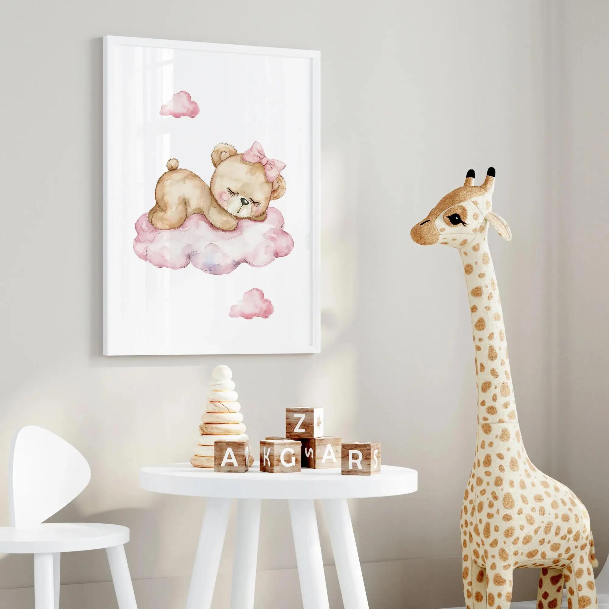 Pink Dream Bear Carousel Tent  - Home Decor On Wall 评论和价格