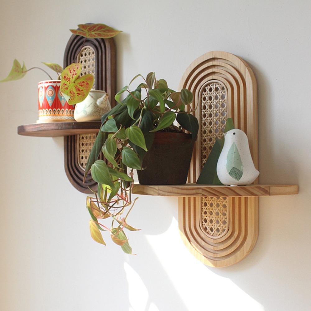 New Handmade Rattan Flower She - Home Decor Rattan 评论和价格