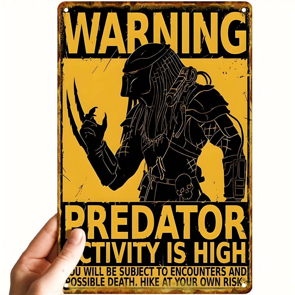 Vintage Predator-Themed Alumin - Home Decor Theme 评论和价格