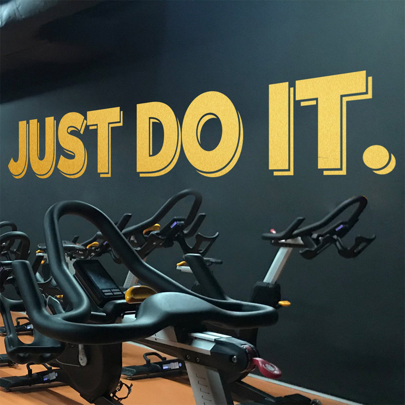 Quotes Gym Design Wall Sticker - Home Decor Quotes Ideas 评论和价格