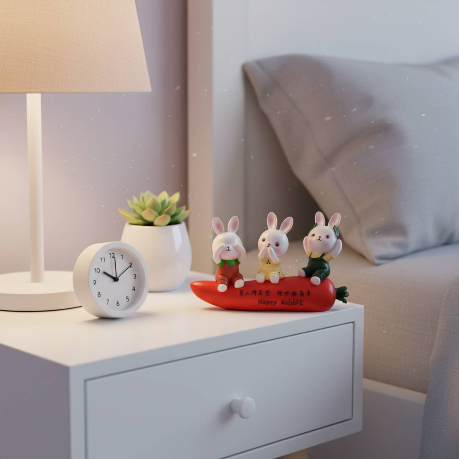 Resin Rabbit Statue European D - Home Decor Design Ideas 评论和价格