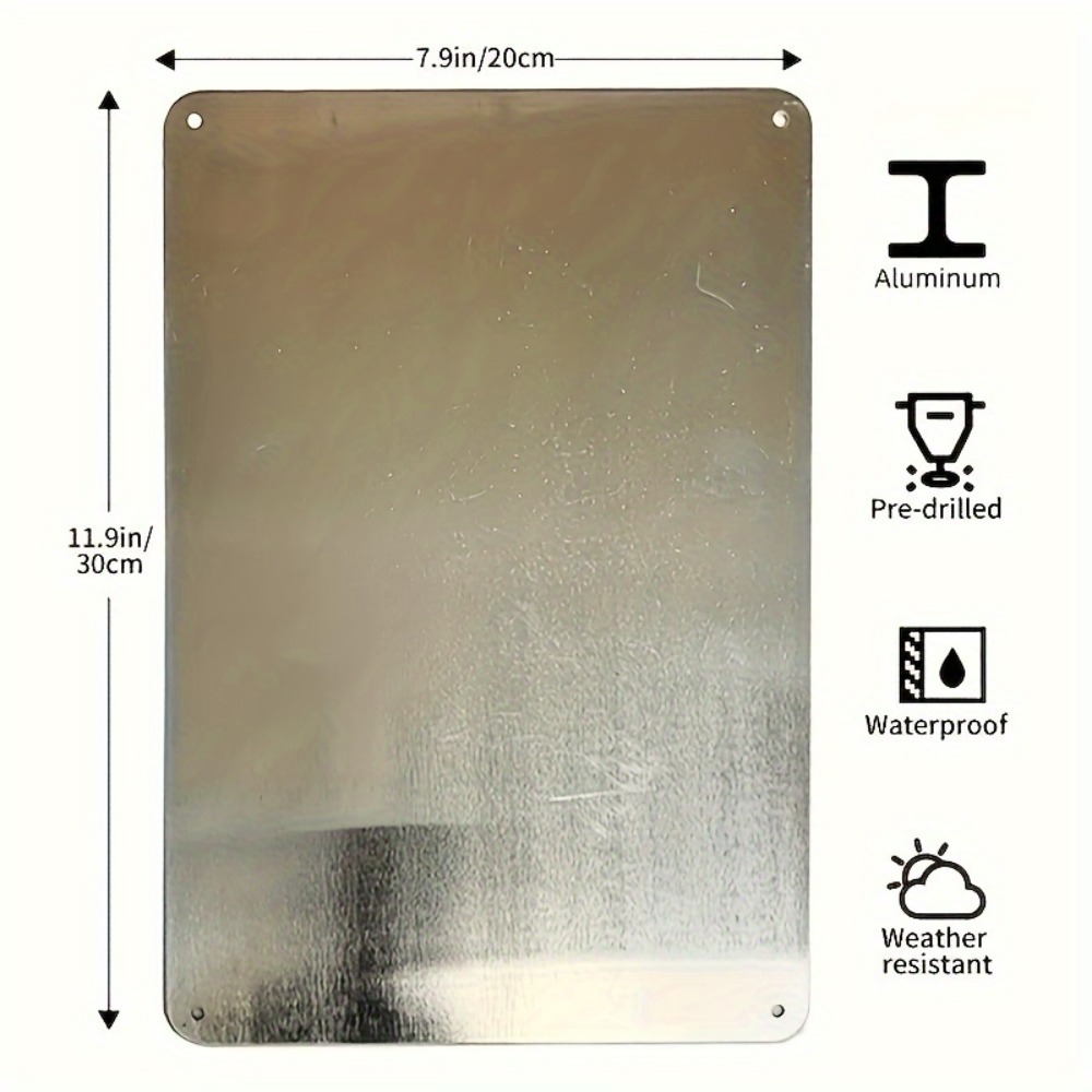 Customizable Rustproof Aluminu - Home Decor White 评论和价格