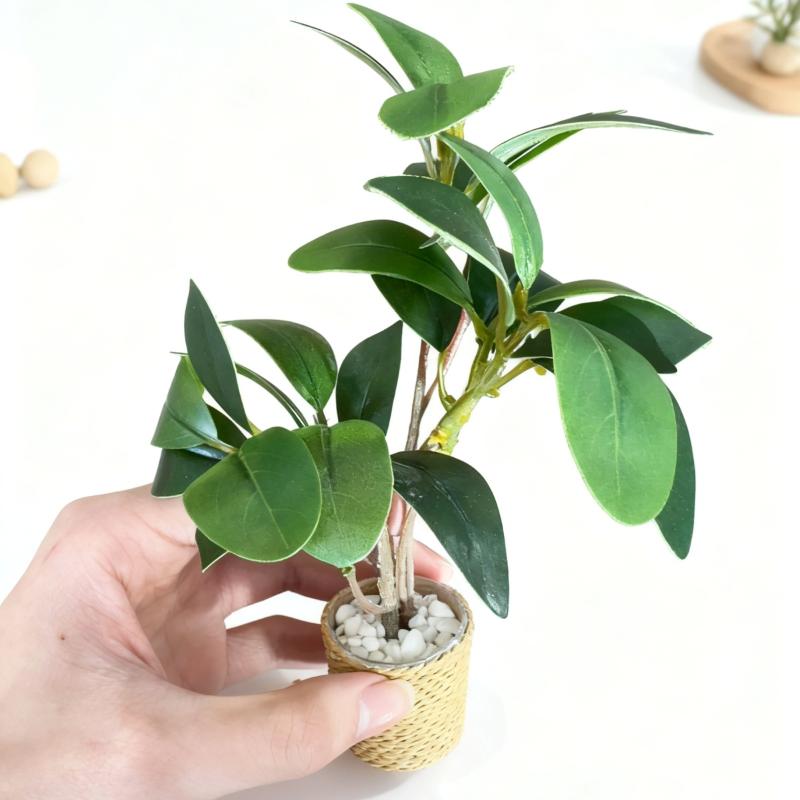 1/6 Dollhouse Simulation Green - Home Decor Green 评论和价格