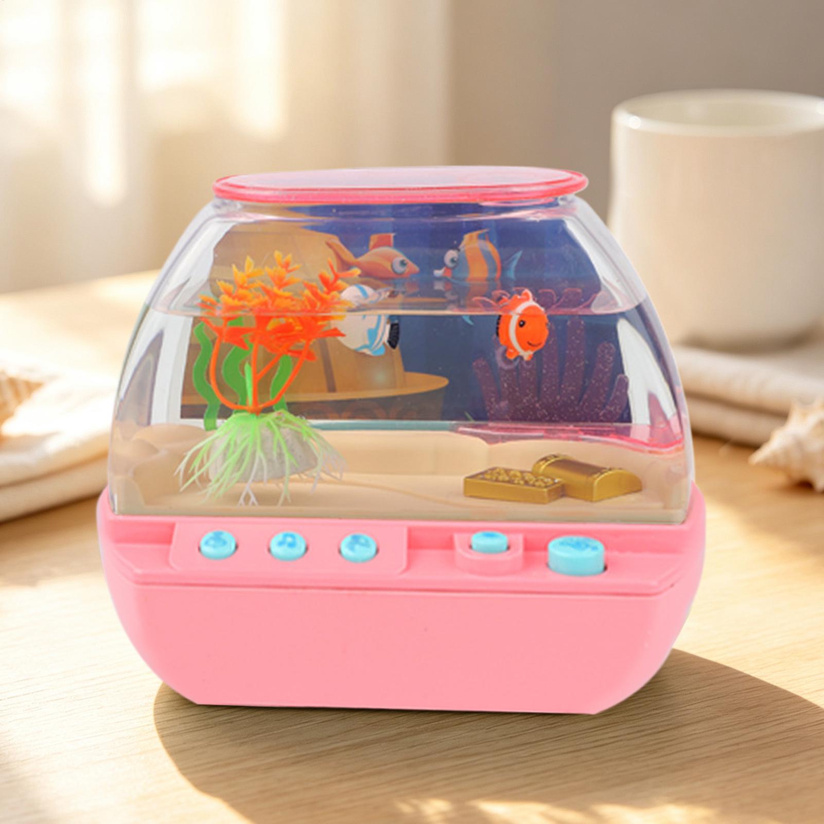 Toy Fish Tank Home Decoration  - Home Decor Lighting 评论和价格
