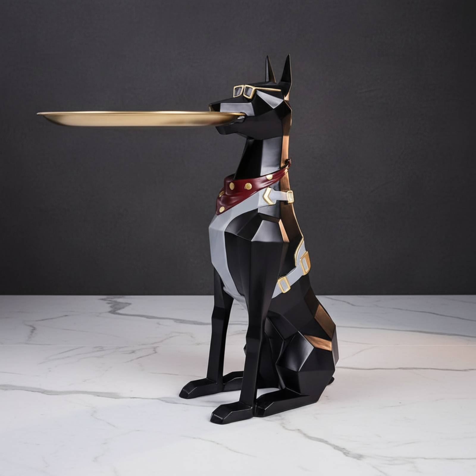 Gentleman Dog Figurine Luxury  - Home Decor Design Ideas 评论和价格