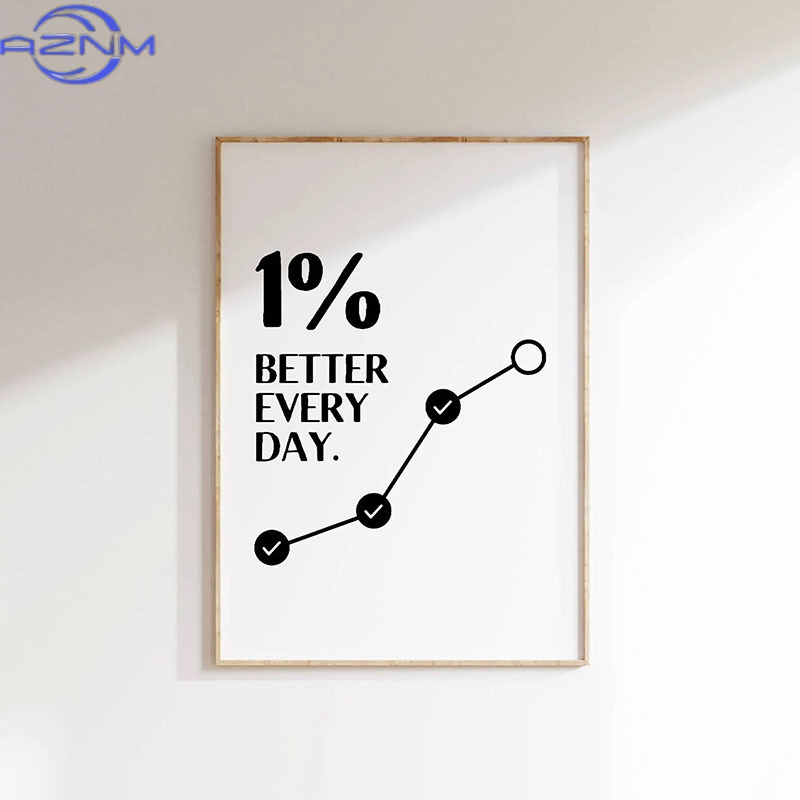 AZNM 1pc Inspirational Quote P - Home Decor Quotes Ideas 评论和价格