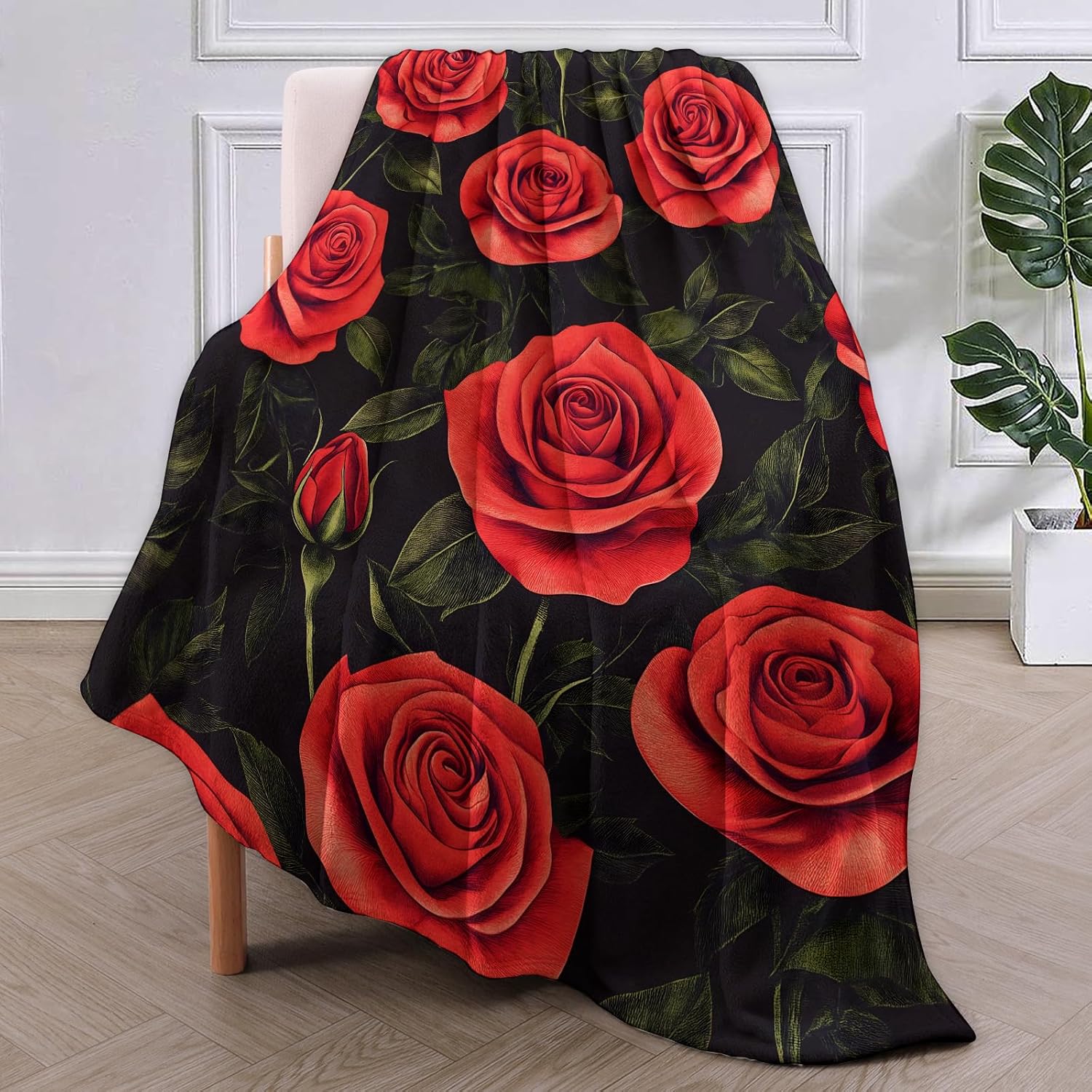 Camper Flannel Blanket, Camp G - Home Decor Theme 评论和价格