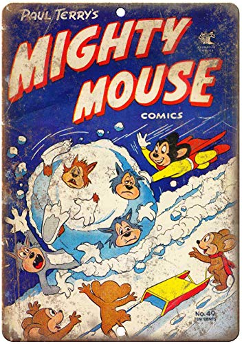 Mighty Mouse Comics Theme   Me - Home Decor Theme 评论和价格