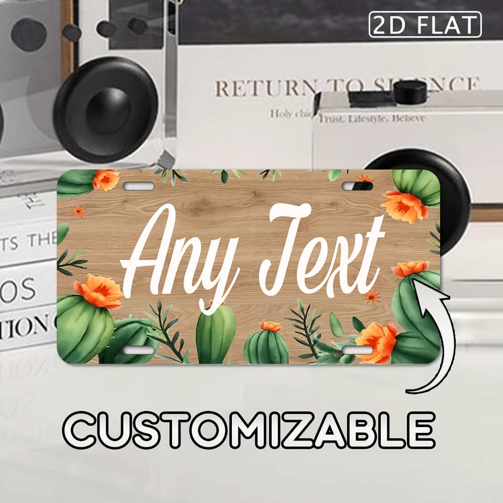 2D Flat 1pc Custom Plaque, Per - Home Decor Theme 评论和价格