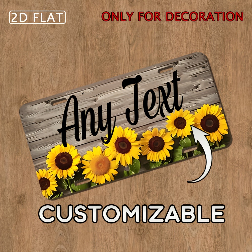 2D Flat 1pc Custom Plaque, Per - Home Decor Theme 评论和价格