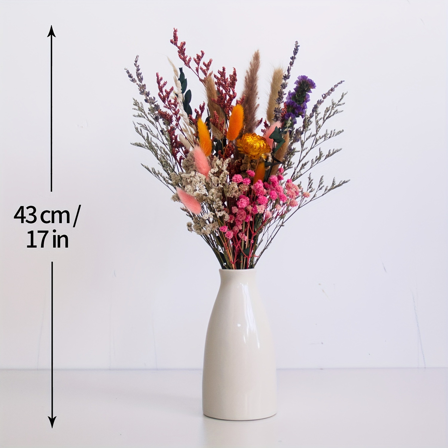 INS Style Dried Baby's Breath  - Home Decor Minimalist Style 评论和价格