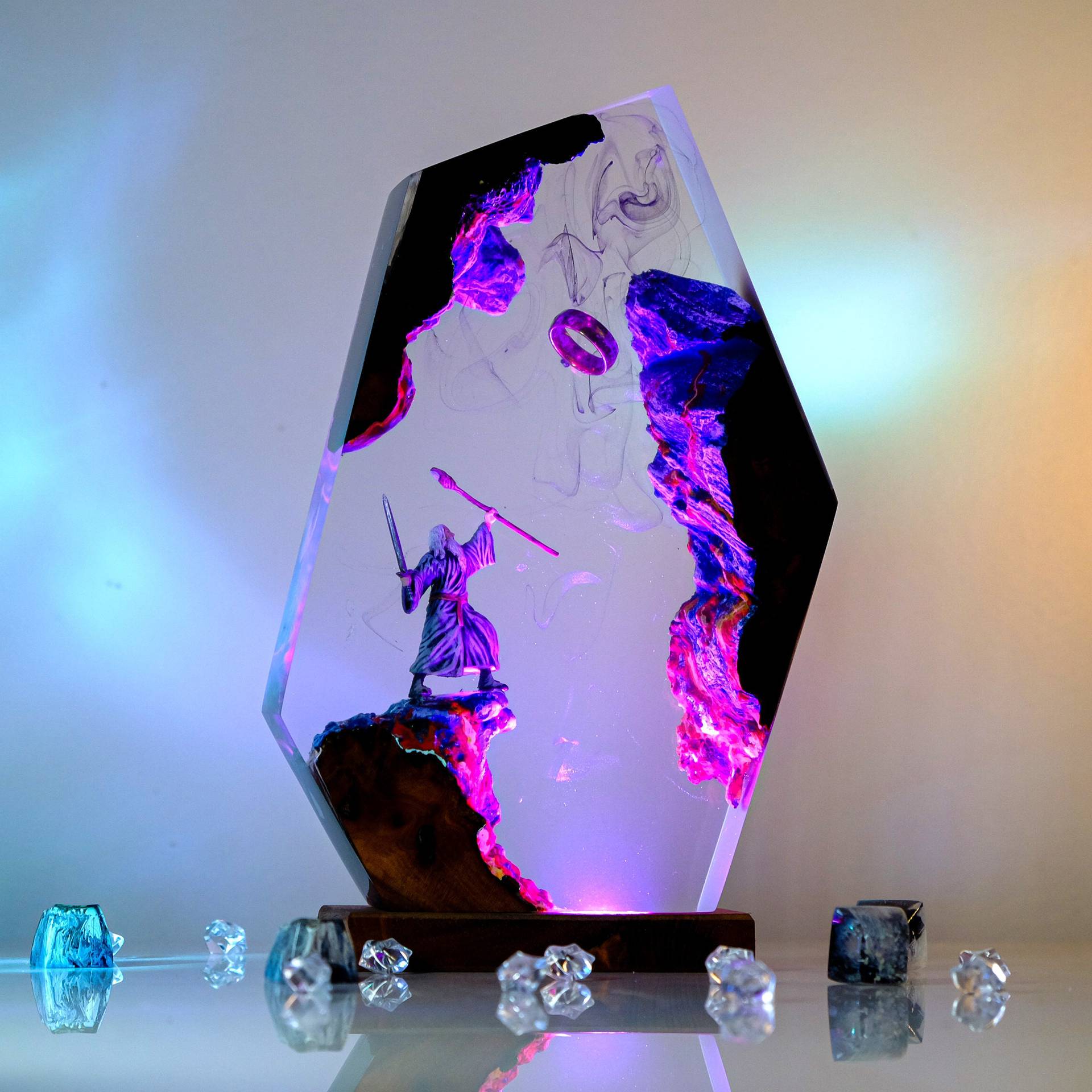 Movie Scence Figure Table Resi - Home Decor Resin 评论和价格