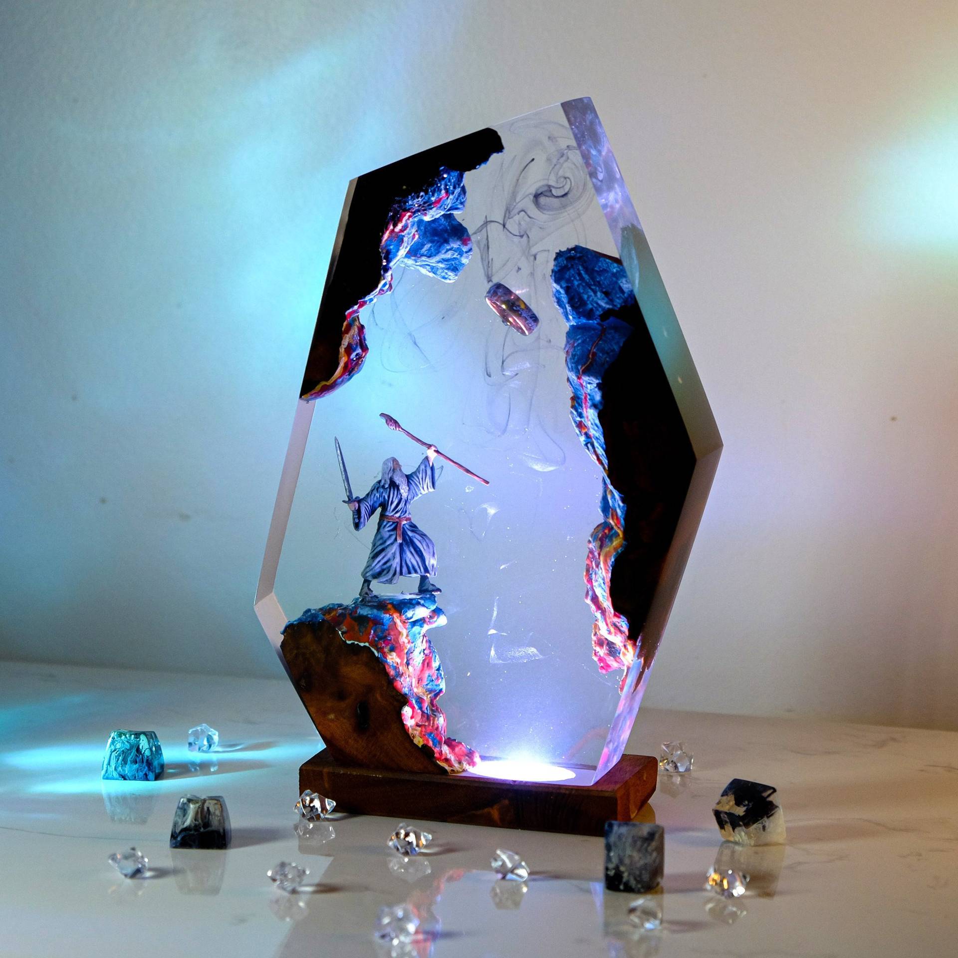 Movie Scence Figure Table Resi - Home Decor Resin 评论和价格