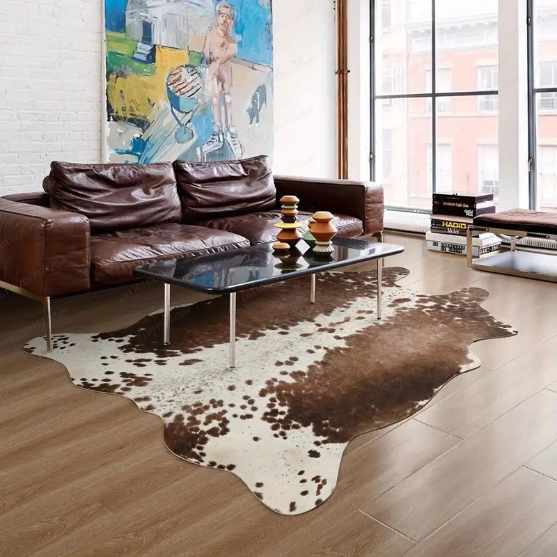 Amazon Hot Sale Faux Cowhide R - Cowhide Rug Faux 评论和价格