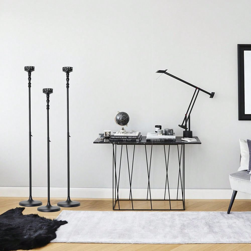 Adjustable Metal Taper Candle  - Home Decor Event 评论和价格