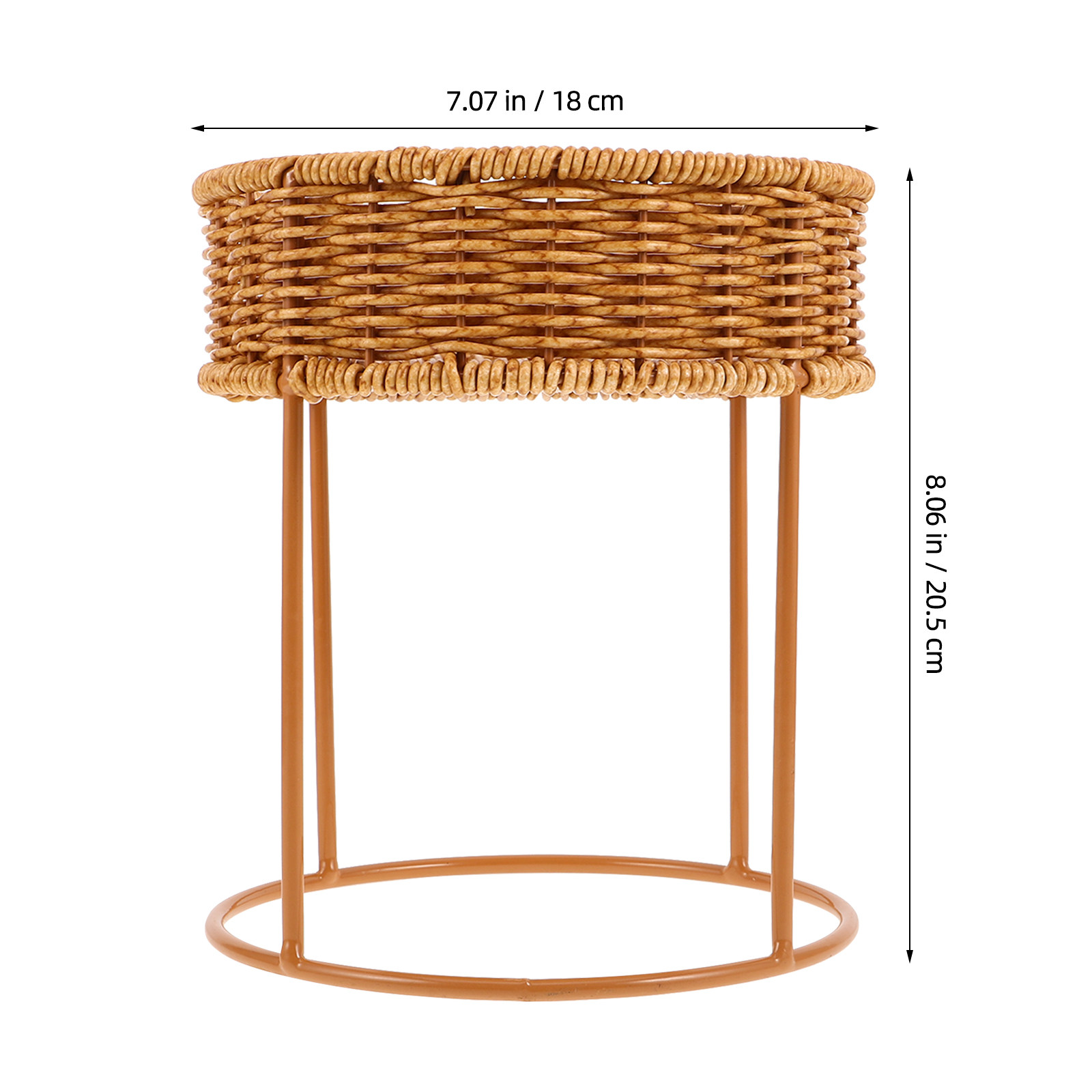 Natural Rattan Mini Plant Stan - Home Decor Rattan 评论和价格